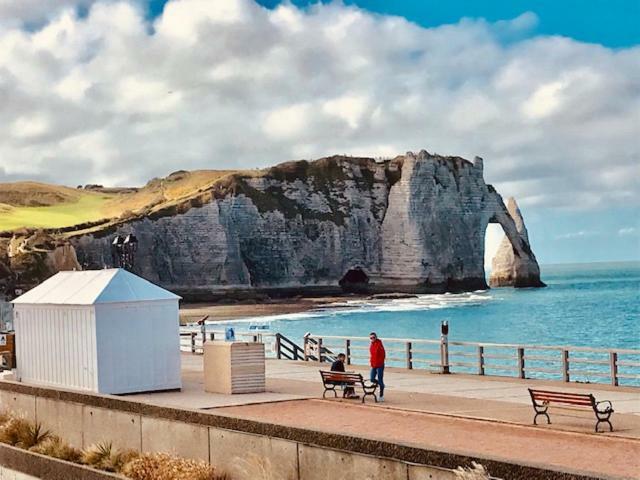 Sea View 2 Room Apartment 50M2 Etretat Exterior photo